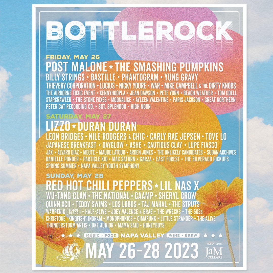 BottleRock Festival: Red Hot Chili Peppers, Post Malone & Lizzo - 3 Day Pass at Lil Nas X Concerts