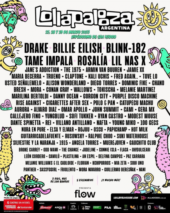 Lollapalooza Argentina: Billie Eilish & Lil Nas X - Sunday at Lil Nas X Concerts